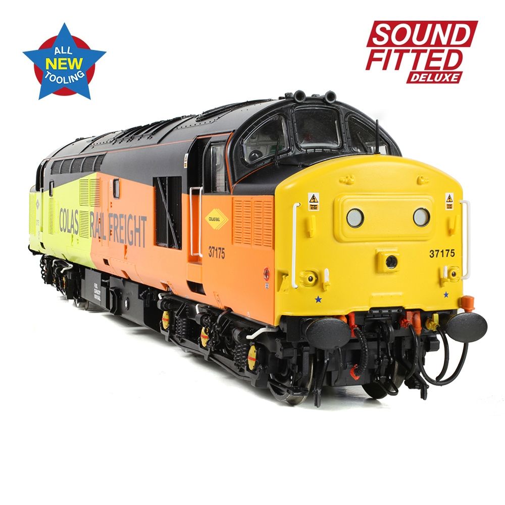 Bachmann Europe plc Class 37/0 Centre Headcode 37175 Colas Rail